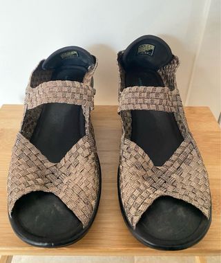 Sandalias cuña Skechers