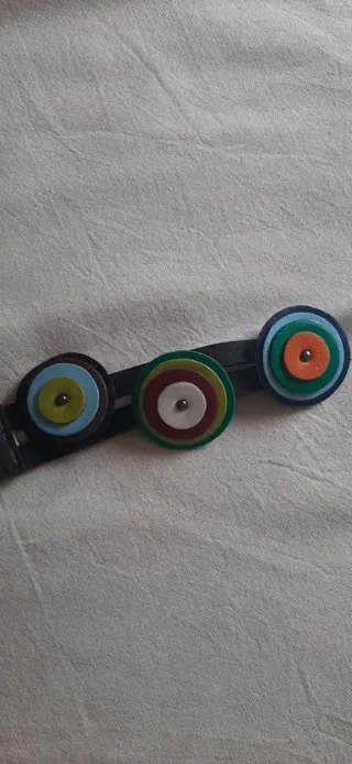 Cinturón Desigual Multicolor sin uso