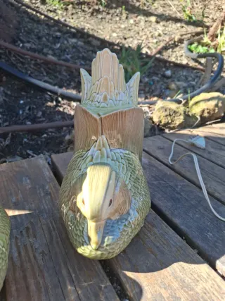 Pareja de patos de porcelana LLADRÓ