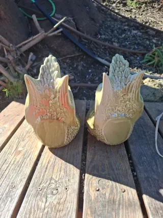 Pareja de patos de porcelana LLADRÓ