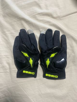 Guantes Moto Verdes Talla M