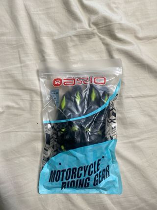 Guantes Moto Verdes Talla M