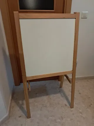 Pizarra de madera para niños