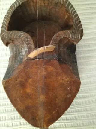 Instrumento Musical Nepalí Antiguo de Cuerda