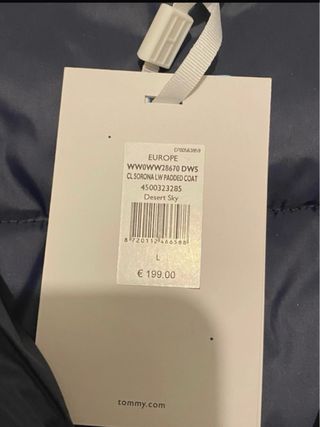 Plumas Tommy Hilfiger Mujer Azul