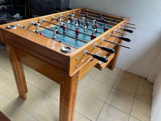 Futbolín profesional de madera maciza 1,60x80 cm
