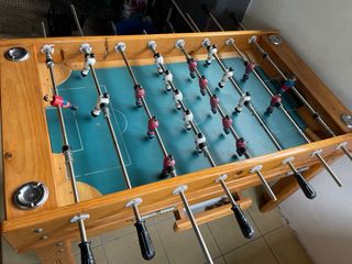 Futbolín profesional de madera maciza 1,60x80 cm