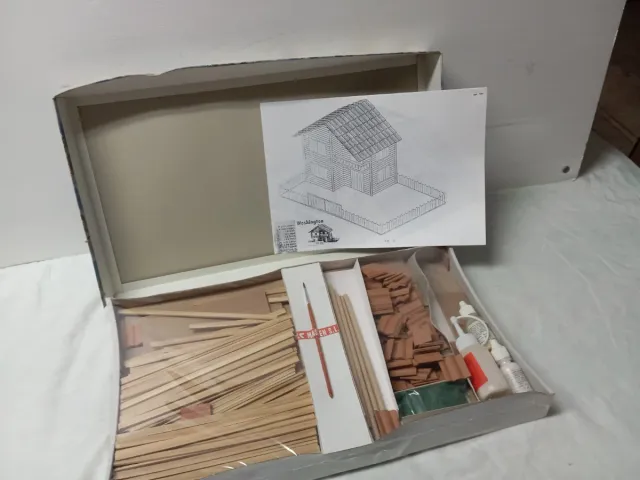 Maqueta casa estilo americano