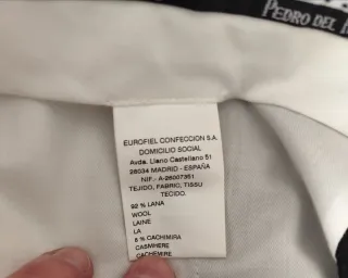 Pantalón ancho vestir Pedro del Hierro gris hombre