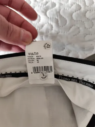 Pantalón ancho vestir Pedro del Hierro gris hombre