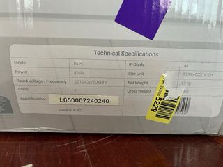 2x Calefactor Cerámico Facula 425W Programable