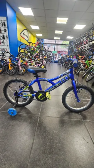 Bicicleta Orbea 16 niño con ruedines
