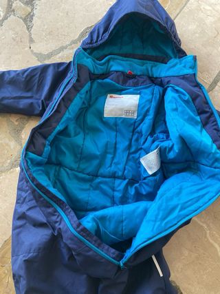 Traje de nieve azul para niños Skianzug Legowear