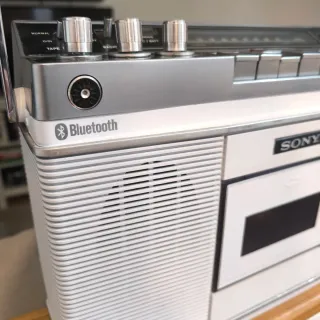 Boombox Bluetooth vintage SONY 1972