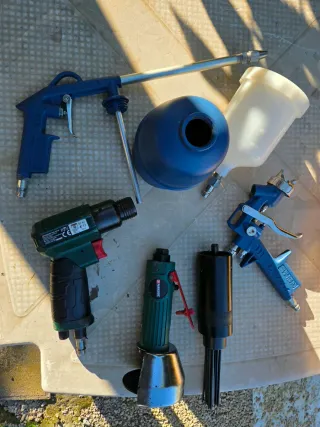 Compresor Dexter 24L 2.5 HP y piezas