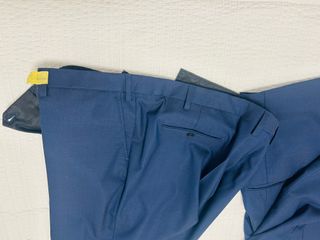 Traje completo blanco, una puesta