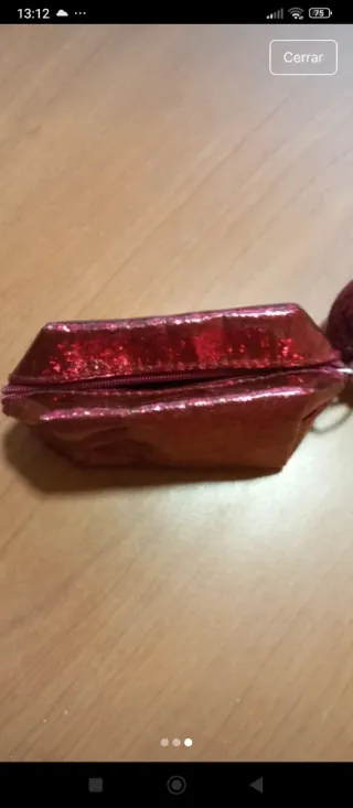 Monedero mujer brillante