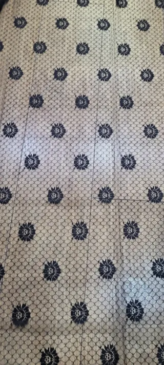 Mantilla encaje negra para peineta Semana Santa.