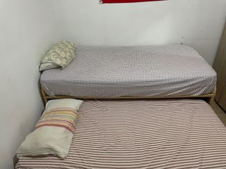 Cama nido con 2 colchones