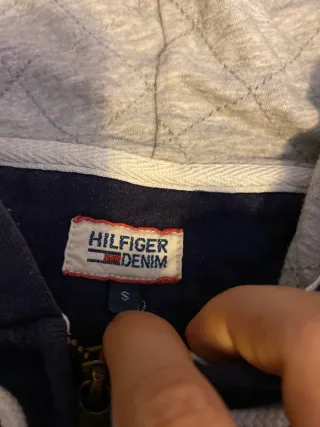 Tommy Hilfiger Sudadera Azul Marino con Cremallera