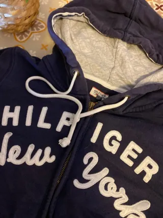 Tommy Hilfiger Sudadera Azul Marino con Cremallera