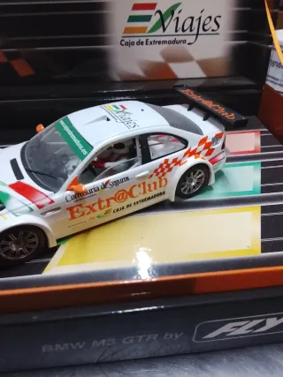 Scalextric Fly BMW M3 GTR Caja Extremadura