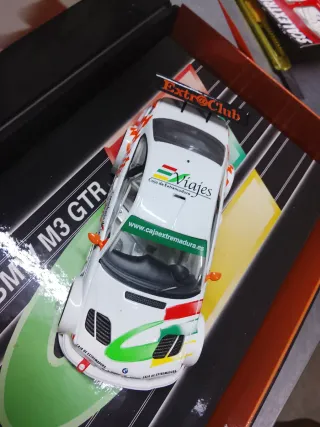 Scalextric Fly BMW M3 GTR Caja Extremadura