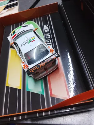 Scalextric Fly BMW M3 GTR Caja Extremadura