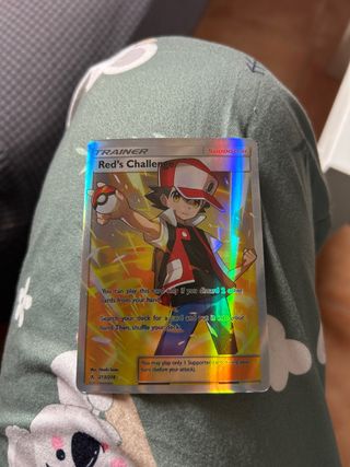 Carta Pokémon Entrenador Red's Challenge