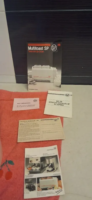 Tostadora MULTI TOAST tacto frio S&P