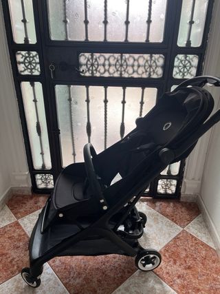 Silla Paseo Bugaboo Butterfly Negra plástico lluvi