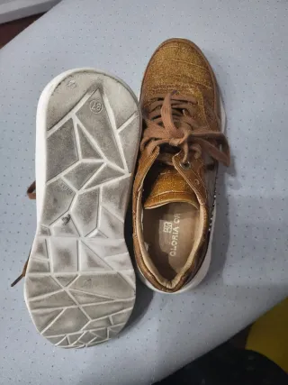 Zapatos Deportivos Marrones con Cordones