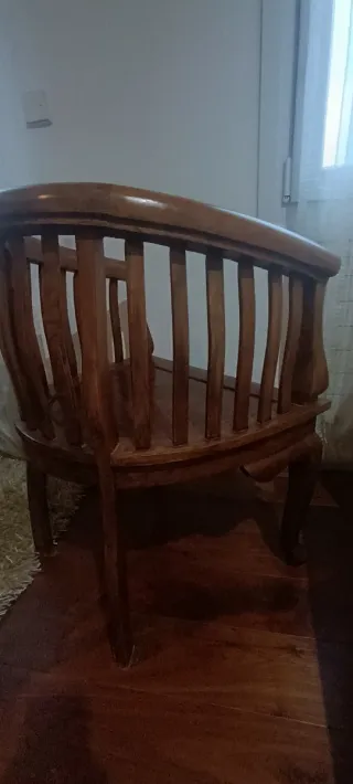 Sillón Teka Colonial Marrón