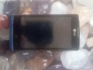 Teléfono Móvil LG Negro/Azul