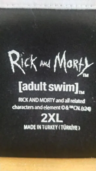 Camiseta Rick and Morty Primark Talla XXL
