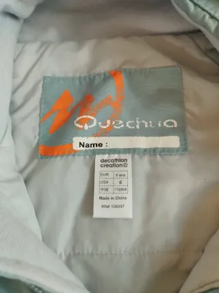 Mono de esquí niño talla 6