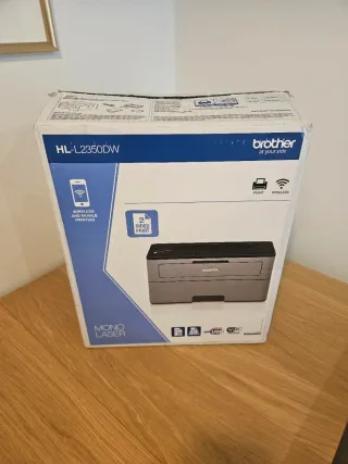 Impresora + 2 toner. Brother HL-L2350DW 2022