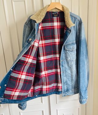 Chaqueta vaquera borreguito XL