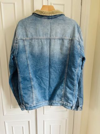 Chaqueta vaquera borreguito XL