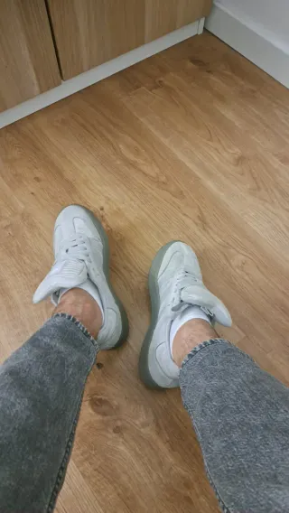 Zapatillas Adidas Samba Beige/Gris