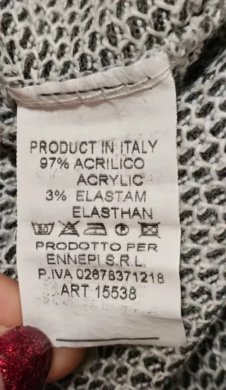 Maglione lungo donna