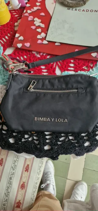 Bandolera Bimba y Lola Negra Original n ago envios