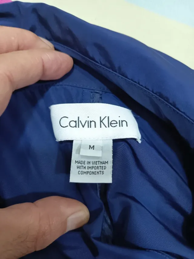 Cortavientos Calvin Klein Azul Talla M