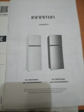 Frigorífico INFINITON Blanco