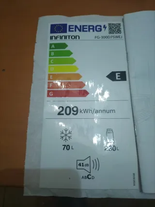 Frigorífico INFINITON Blanco