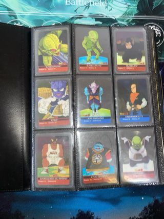 Álbum de 396 cartas Dragon Ball y Pokémon
