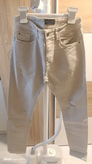 Pantalón Bestseller Skinny Beige Talla M