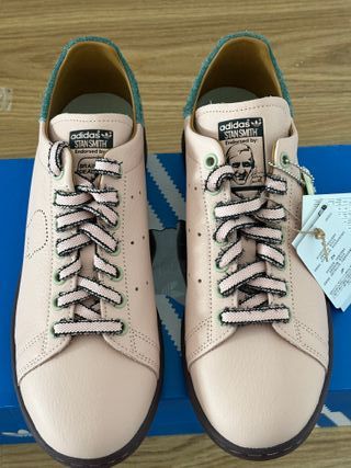Adidas Stan Smith x Brain Dead Rosa Verde