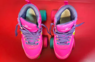 Patines TOPIC Noisy Roller Fucsia Talla 33-34