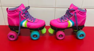 Patines TOPIC Noisy Roller Fucsia Talla 33-34